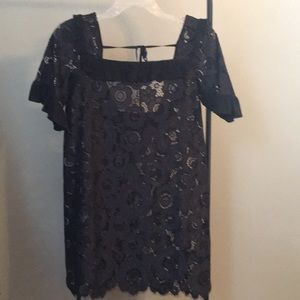 Robe Babydoll For Love & Lemons - Tricot Pêche, Taille S - Occasion Très Bon état